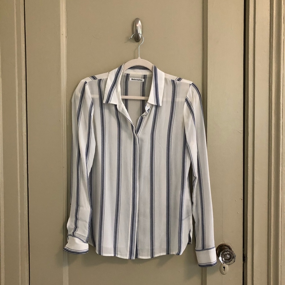 Violet Top (Lyon Stiped)
